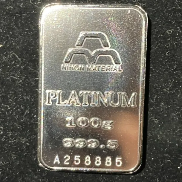 日本マテリアル　インゴット　100g